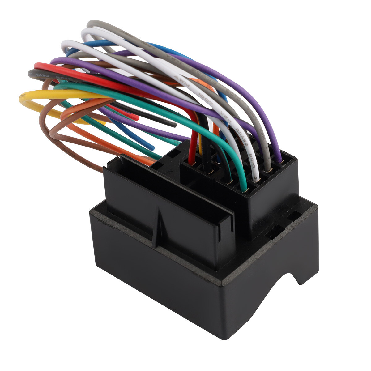 Aftermarket Car CD Radio Wire Harness+ Plug Antenna Adaptor Connector For BMW VW