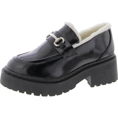 Женские лоферы на блочном каблуке с подкладкой из искусственного меха Steve Madden Approach-F BHFO 3519