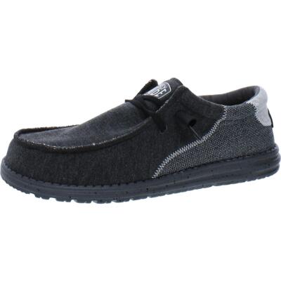 

Мужские серые слипоны Hey Dude Wally Stitch 9, средние (D) BHFO 8064, Harlequin, Wally Stitch