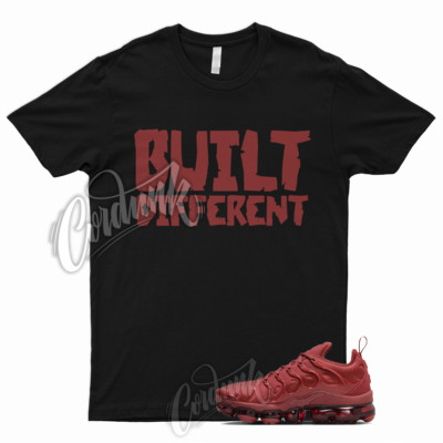 VaporMax Plus Cedar Red Rugged Orange Burgundy Shirt to Match Sneakers BUILT