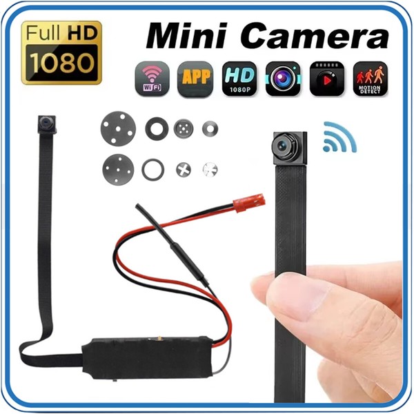 1080P 4K Cam HD Wireless WiFi Security Mini Micro Pinhole Screw DIY Cam DVR -US