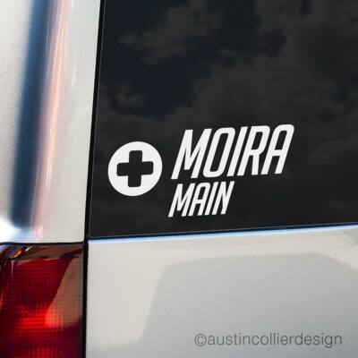6'' MOIRA MAIN Vinyl Decal Car Truck Window Laptop Sticker - overwatch esports