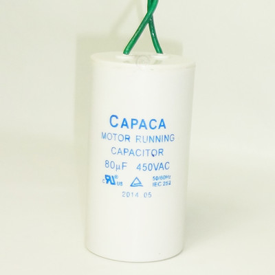 CAPACA Motor Running Capacitor 80uF 500vac for duro motor power unit auto lift