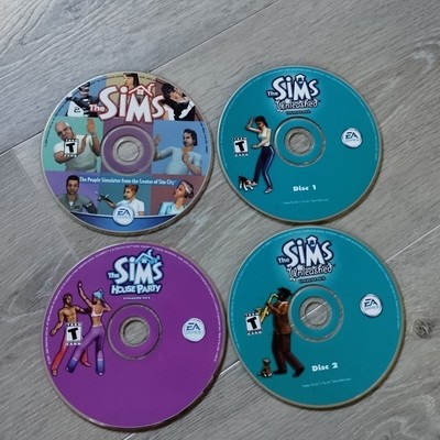 Sims (PC, 2000) + Sims Unleashed + House Party DLC Expansion NO KEY