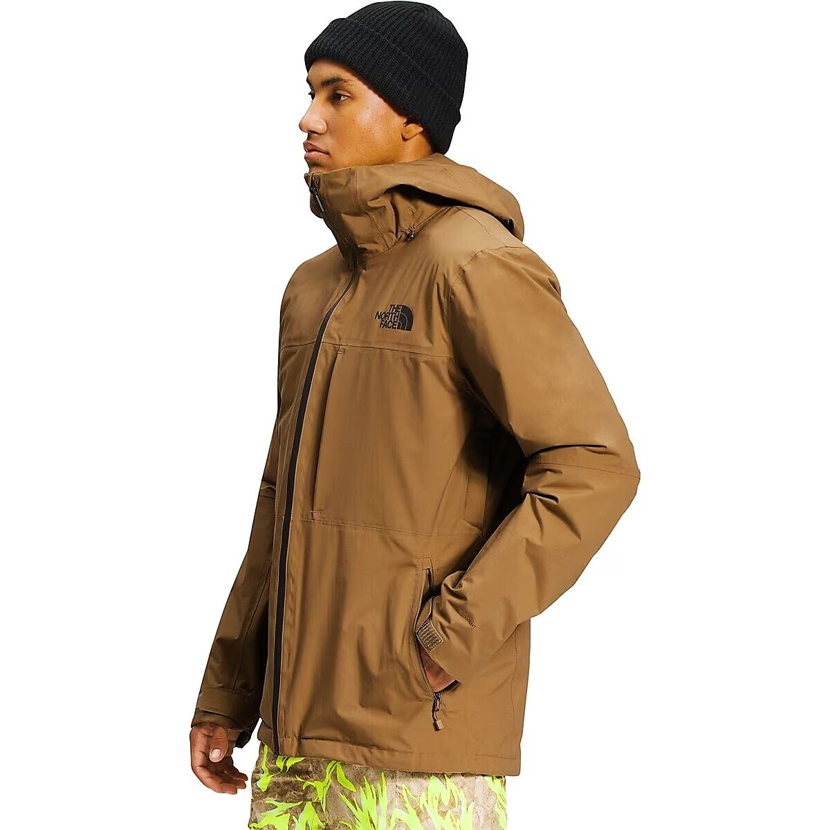 Pre-owned The North Face ?new  Men's Thermoball Snow 3 In 1 Triclimate Hooded Jacket Brown