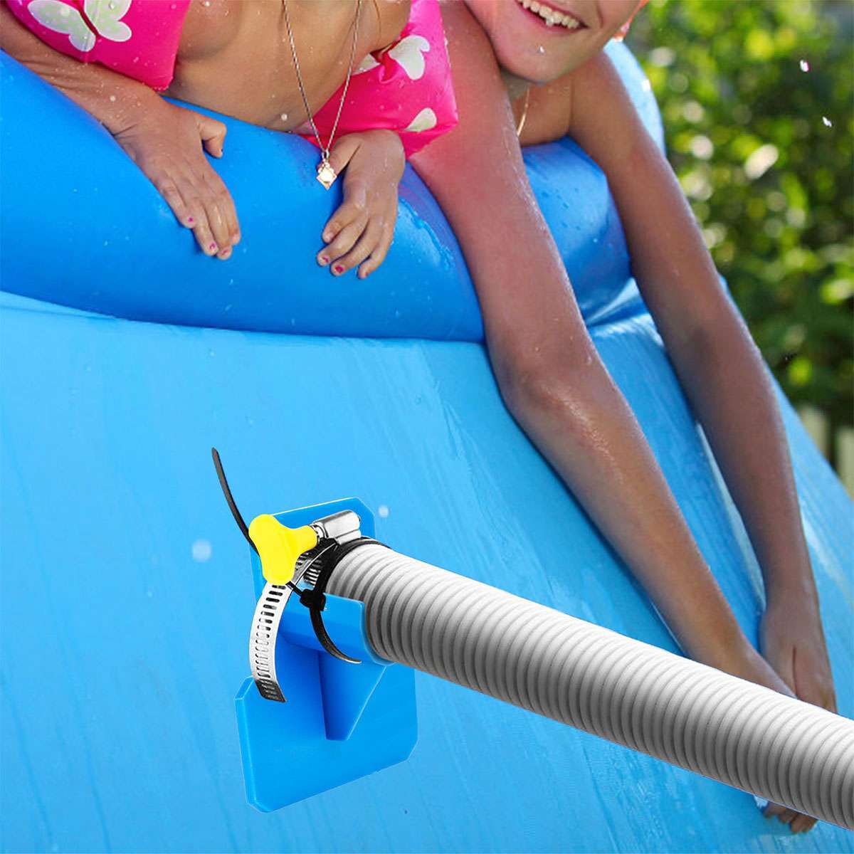 Swimming Pool Pipe Holder Mount for Intex Above Ground Hose Bracket Tool Lots