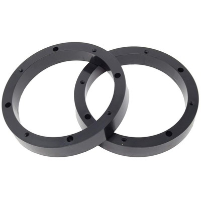 1 Pair 6.5'' Plastic Speaker Spacer Rings - Subwoofer Mid Range Custom Install...
