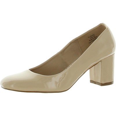 

Женские туфли из лакированной кожи бежевого цвета Journee Collection 6,5 Medium (B,M) BHFO 3084, Бежевый, BHFO