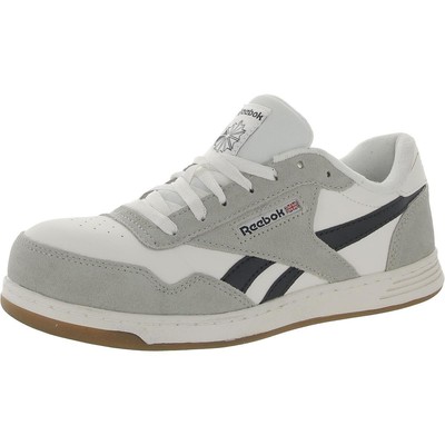Мужская рабочая и защитная обувь Reebok из серой замши, кроссовки шириной 9,5 (E) BHFO 9032