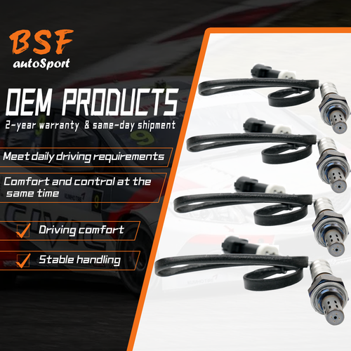 4PCS Oxygen O2 Sensors Up / Downstream for Ford F-150 E-150 4.6L 5.4L 234-4127