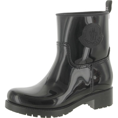 Женские резиновые сапоги Moncler Ginette, водонепроницаемые ботильоны, непромокаемые ботинки, обувь BHFO 0172