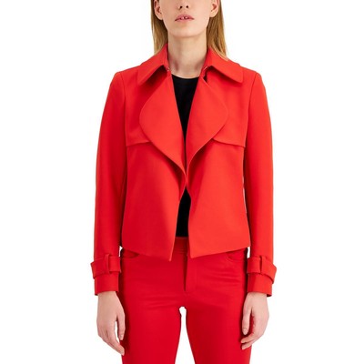 

Женский блейзер Anne Klein с воротником и открытым передом BHFO 7783, Poppy