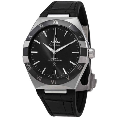 Pre-owned Omega Constellation Automatic Chronometer Black Dial Men's Watch