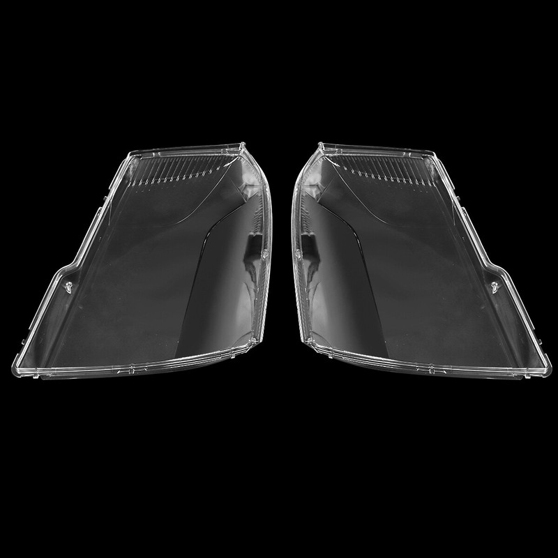 1Pair Front Clear Headlamp Headlight Lens Covers For Cadillac Escalade 2007-2014