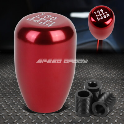 JDM TYPE R STYLE MT /МЕХАНИЧЕСКАЯ КОРОБКА ПЕРЕДАЧ С 6 СКОРОСТЯМИ, КРАСНАЯ АЛЮМИНИЕВАЯ РУЧКА ПЕРЕКЛЮЧЕНИЯ ПЕРЕДАЧ