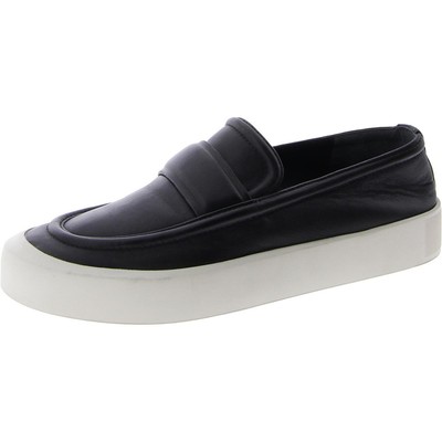 Женские черные мокасины-слипоны на плоской подошве Vince 6 Medium (B,M) BHFO 9583