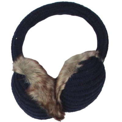 

Женские темно-синие теплые наушники из искусственного меха Collection Eighteen  BHFO 0481, Navy