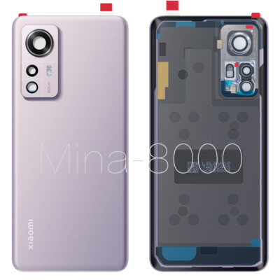 Genuine Back Glass Housing Battery Cover Rear Case Door for Xiaomi 12