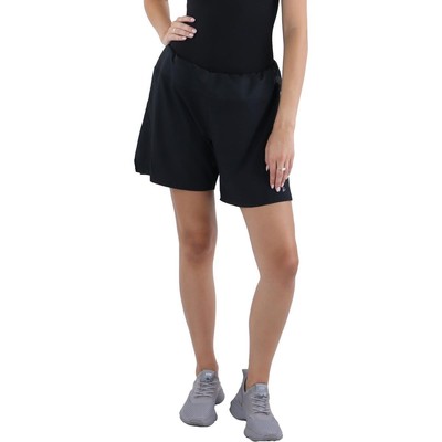 Юбка спортивная женская черная для фитнеса, бега, тренировки Skort L BHFO 7135