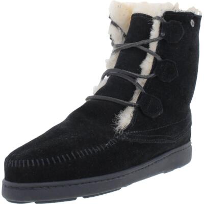 

Черные женские зимние и зимние ботинки Minnetonka Boots 10 Medium (B,M) BHFO 4969, Черный, 254785042