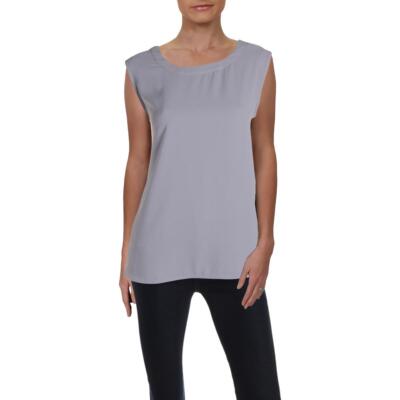 

Anne Klein Женский фиолетовый вязаный пуловер без рукавов блузка-топ  BHFO 2003 г, Morning light