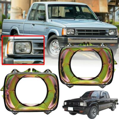 【Sale】Search Lightカスタムメイド50s ハット アーミー Head Light Lamp Bucket Housing For Mazda B2000 B2200 B2600