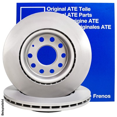 2x ATE BREMSSCHEIBEN Ø295 mm SET VORNE FÜR MERCEDES BENZ C E SLC KLASSE