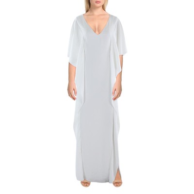 Lauren Ralph Lauren Женское белое вечернее платье Margitalla 12 BHFO 1722