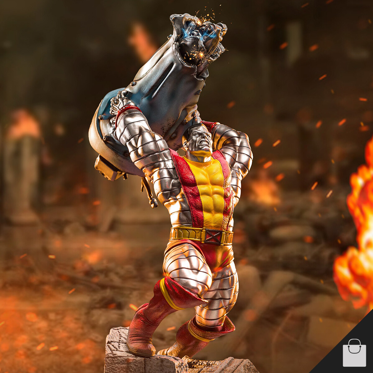 Marvel Colossus フィギュア Marvel Universe Series 23 Colossus 3.75 Action Figure 24