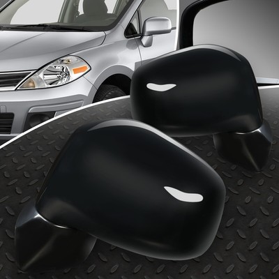 ДЛЯ 07-12 NISSAN VERSA ПАРА БОКОВЫХ ЗЕРКАЛ ЗАДНЕГО ВИДА С ЭЛЕКТРОПРИВОДОМ В СТИЛЕ OE