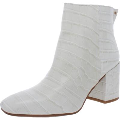 

Женские кожаные ботильоны Franco Sarto Tina с квадратным носком с тиснением BHFO 2672, Tina