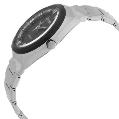 Pre-owned Citizen Eco-drive 365 Quartz Black Dial Men's Watch Bn1014-55e