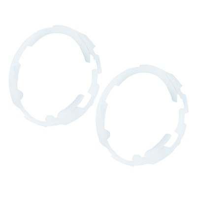 1 Pair Replacement Plastic Watch Movement Spacer Ring For 6601 Watch Movement