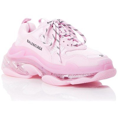 

Женские повседневные и модные кроссовки Balenciaga Triple S Pink 42 Wide (C, D, W) 4920, Light pink/pink neon, Triple S