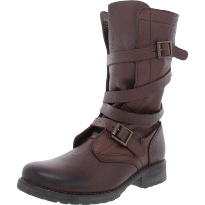 

Коричневые сапоги до середины икры женские Banddit Steve Madden 5 Medium (B,M) BHFO 2514, Brown leather