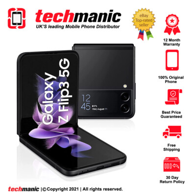 Samsung Galaxy Z Flip 3 5G - (Unlocked) - All Colours - Lowest PRICE - Grade C