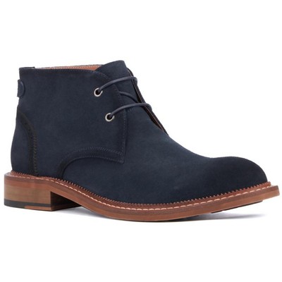 Vintage Foundry Co. Мужские темно-синие замшевые ботинки Chukka Boots 10 Medium (D) BHFO 3116