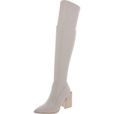 

Женские ботфорты Steve Madden Tanzee Ivory 8,5 Medium (B,M) BHFO 3064, Кость