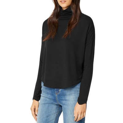 

Женская черная однотонная водолазка с длинными рукавами Habitual Lou  BHFO 3485, Jet black