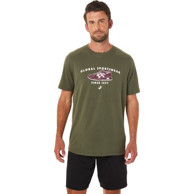 

Мужская футболка ASICS Sportswear 1977 года, одежда для бега 2031C987, 2031C987