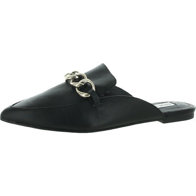 

Черные женские шлепанцы Steve Madden Forte на плоской подошве 8,5 средний (B,M) BHFO 0054, Черный, Forte