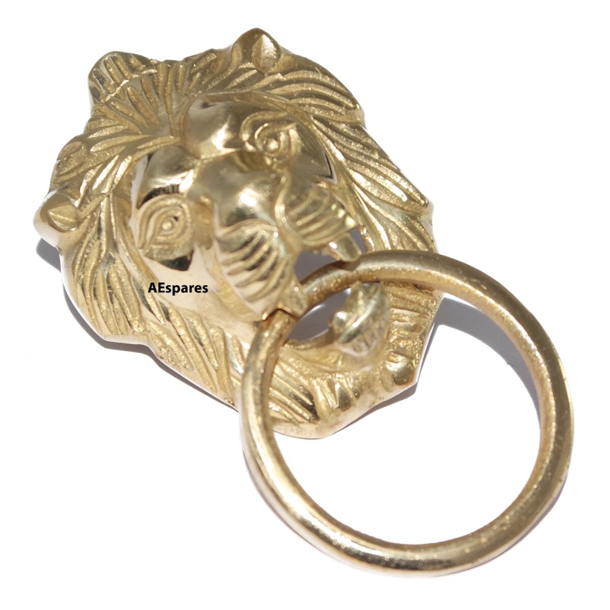 Fits Royal Enfield Bullet Vintage Lion Badge Brass 