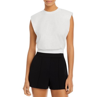 Женская белая трикотажная майка с подкладкой от Braxton от Alice and Olivia, Cami XS BHFO 1982