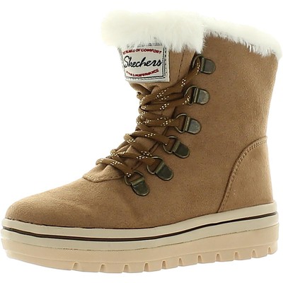 

Skechers Girls Street Cleats 2 — Зимние ботинки до середины икры Snowslide BHFO 0769, Каштан, Street Cleats 2 - Snowslide