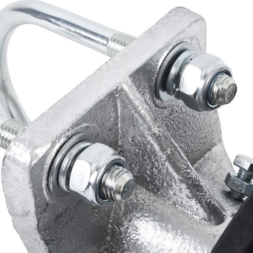 (4-Pack) 4" Round Post x 2 1/2" Round Gate Premium Nylon Cantilever Gate Roller