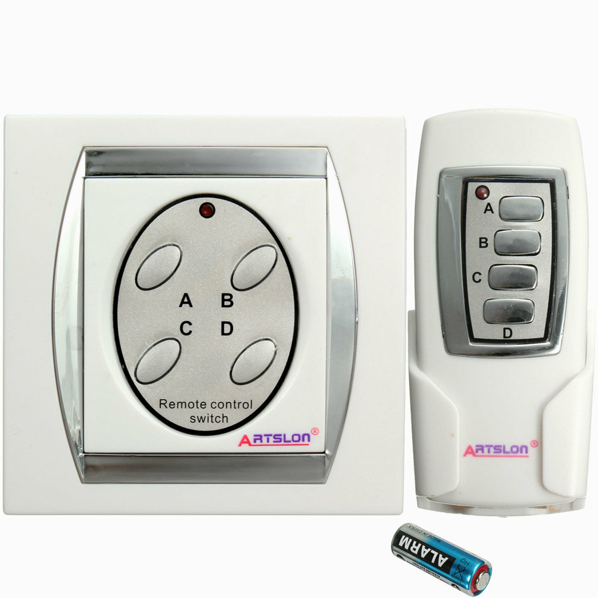 Interruttore Luce Wireless 4 Posizioni Con Controller Switch Telecomando sus