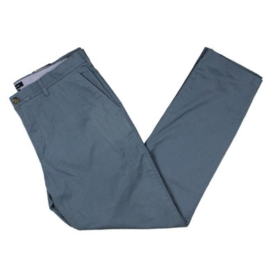 

Мужские синие вязаные брюки чинос Tommy Hilfiger Custom Fit с высокой посадкой  BHFO 1609, Синий