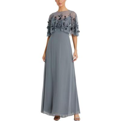 Женское шифоновое формальное вечернее платье Mac Duggal для особых случаев, BHFO 9883
