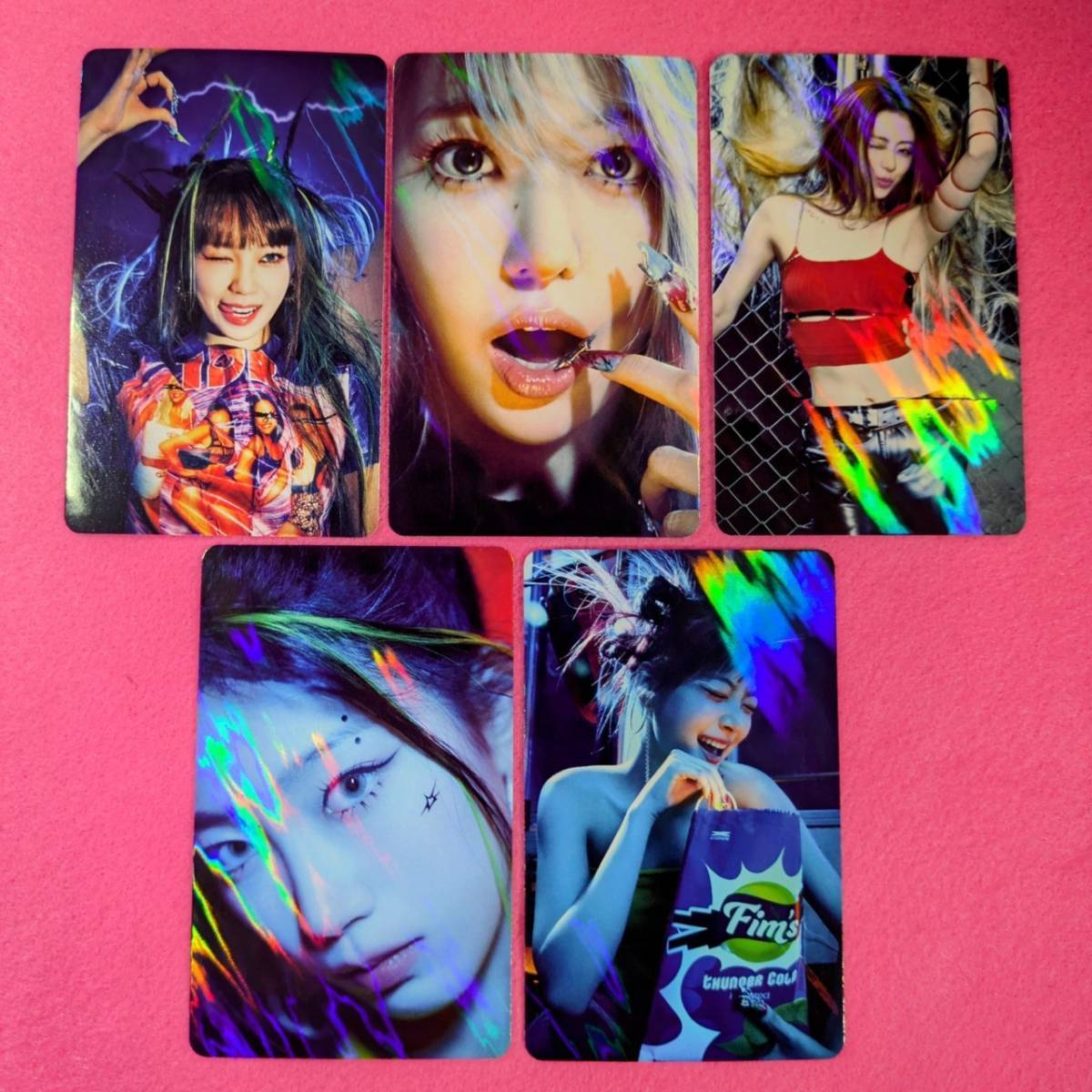 LE SSERAFIM CRAZY COMPACT ver Weverse Japan POB hologram