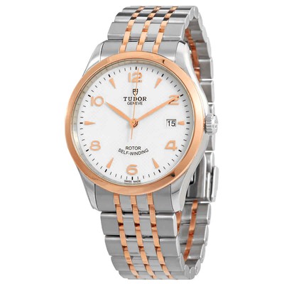 Мужские часы Tudor 1926 с автоматическим белым циферблатом 91551-0009